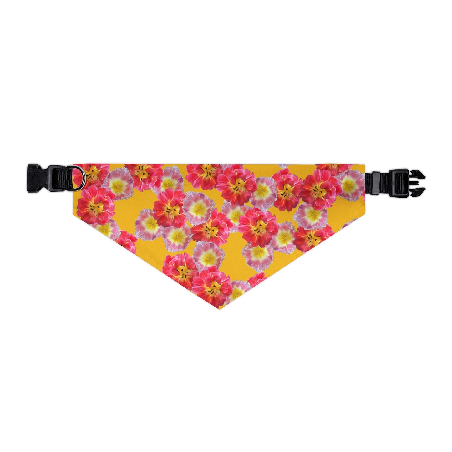 Vibrant “Sunshine Bloom” Pet Bandana Collar