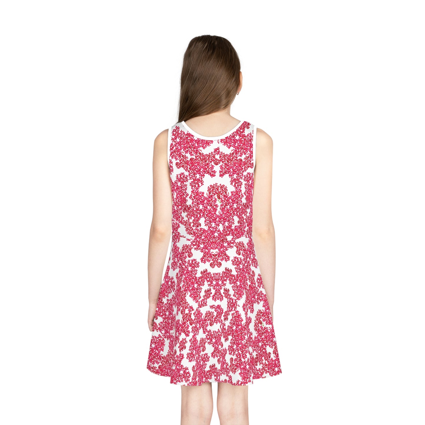Girl’s "Tiny Pink Blooms" Sundress