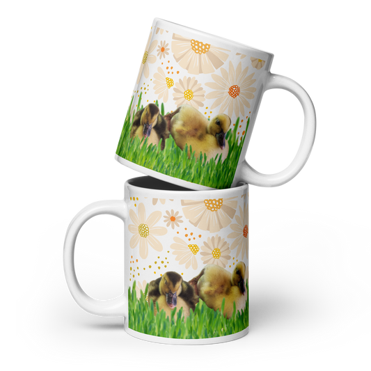 20oz “Sunny Ducklings” Ceramic Coffee Mug