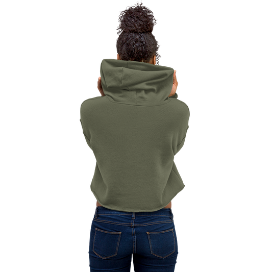 “Fee Nose Boop” Women's Cropped Hoodie