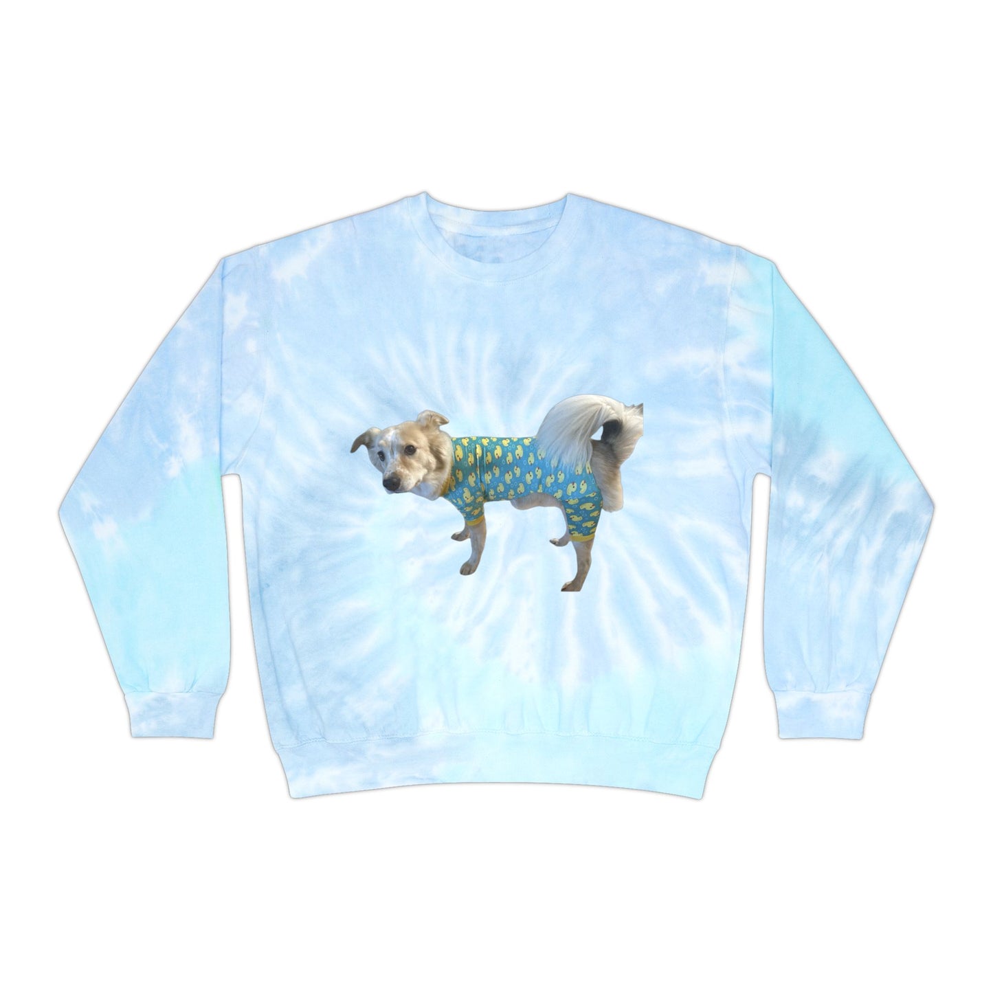 Playful Fee Themed Tie-Dye Sweatshirts - Three Versions