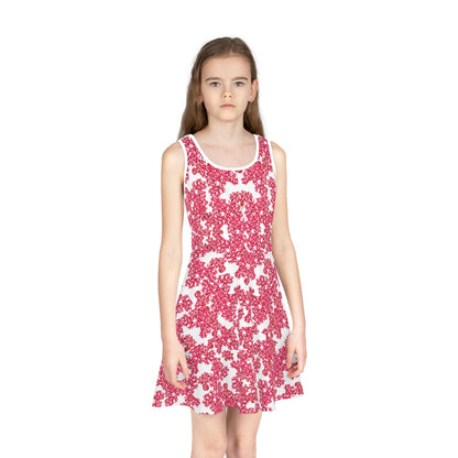 Girl’s "Tiny Pink Blooms" Sundress