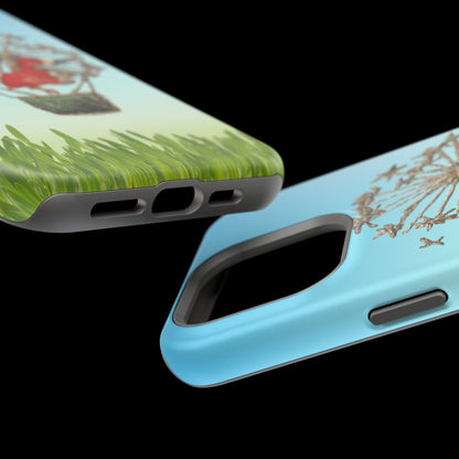 "Flamingo Hot Air Balloon" iPhone Case