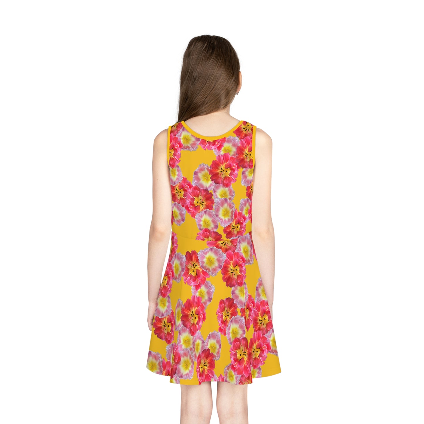 Girls' Vibrant "Sunshine Bloom" Sundress