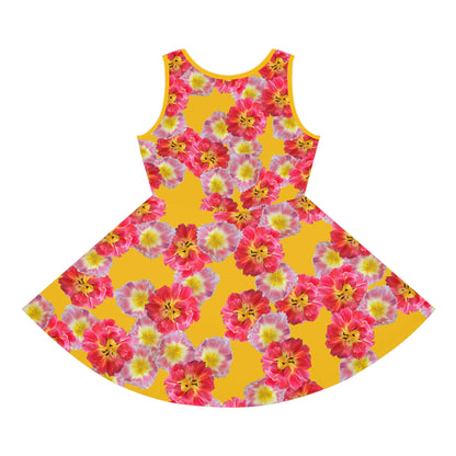 Girls' Vibrant "Sunshine Bloom" Sundress