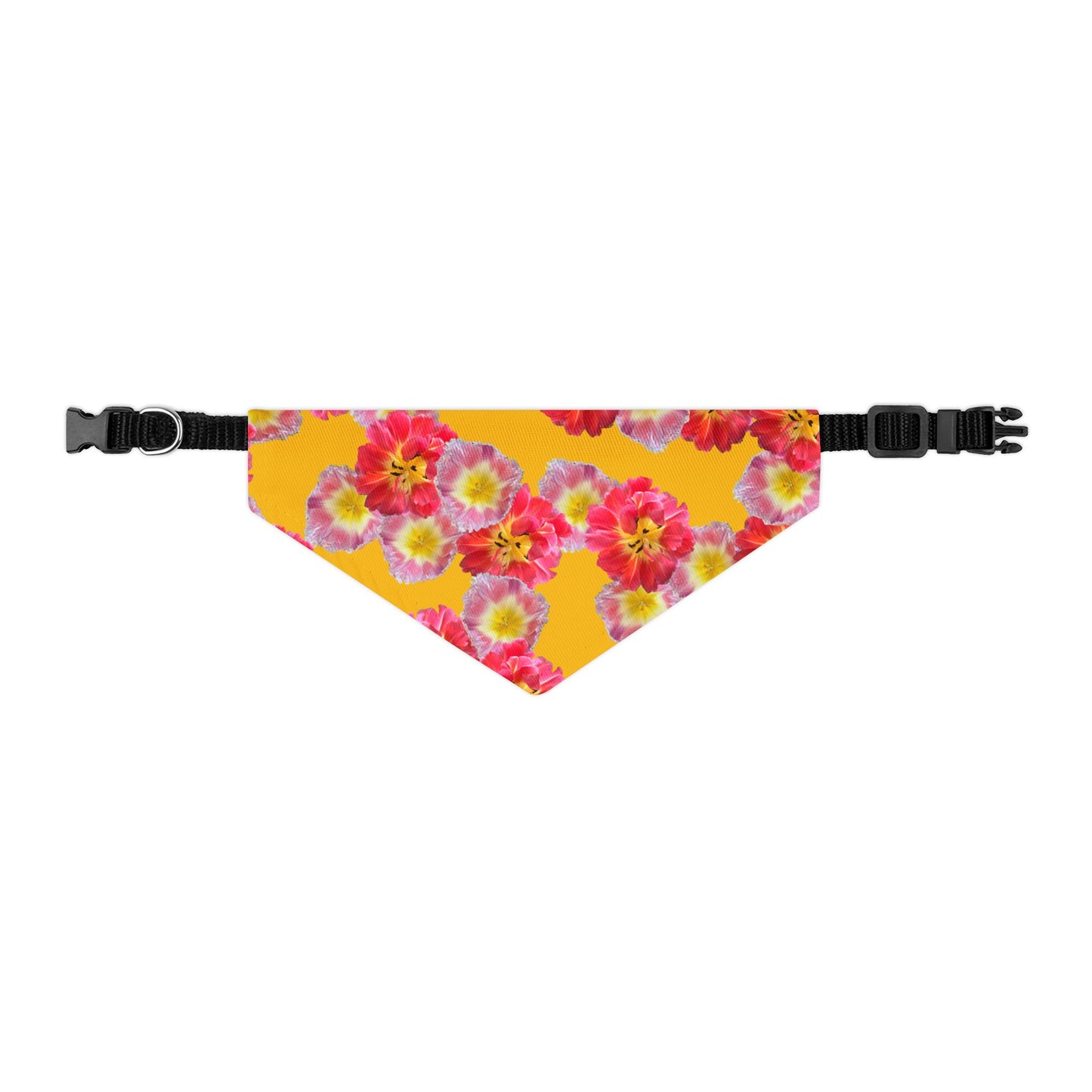 Vibrant “Sunshine Bloom” Pet Bandana Collar