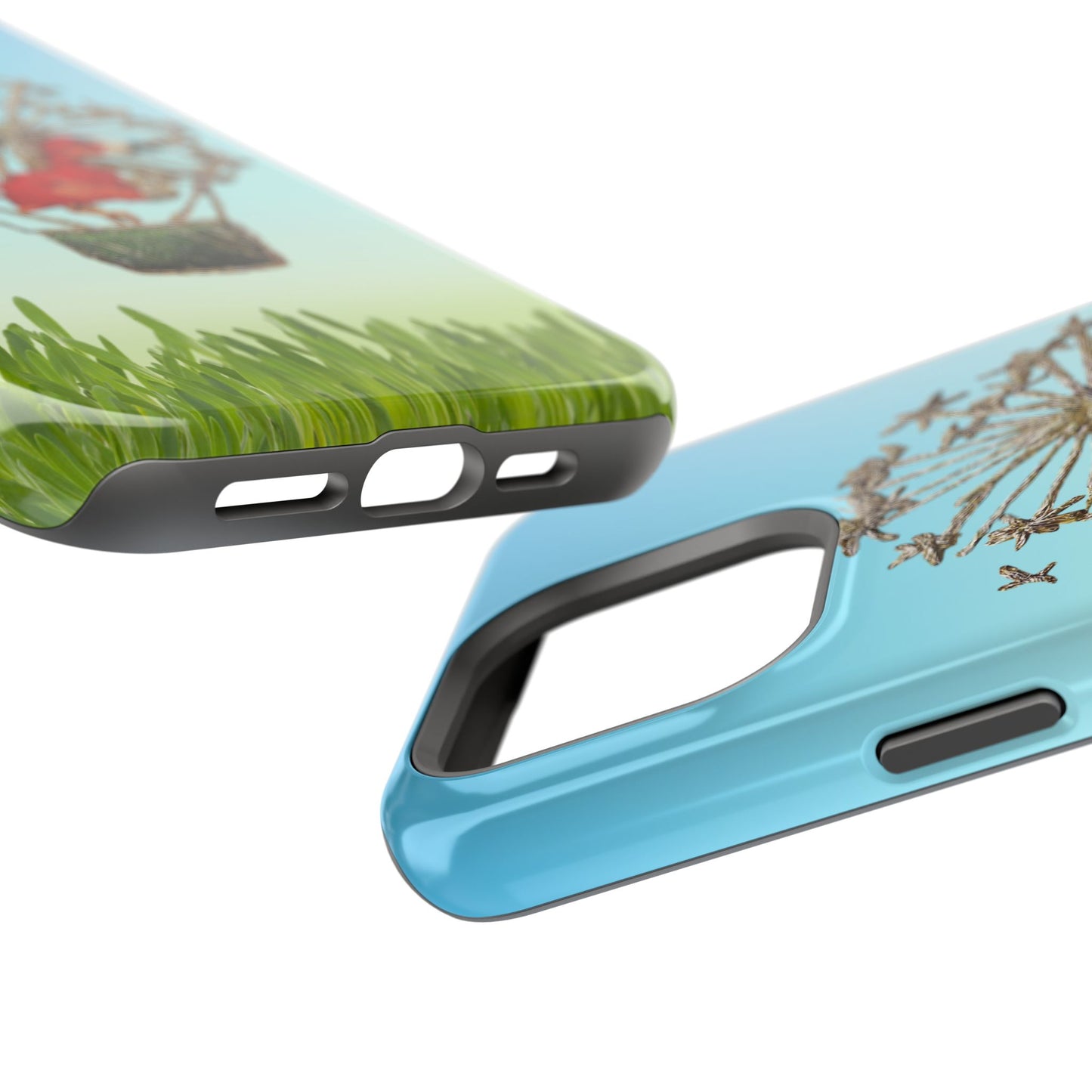 "Flamingo Hot Air Balloon" iPhone Case