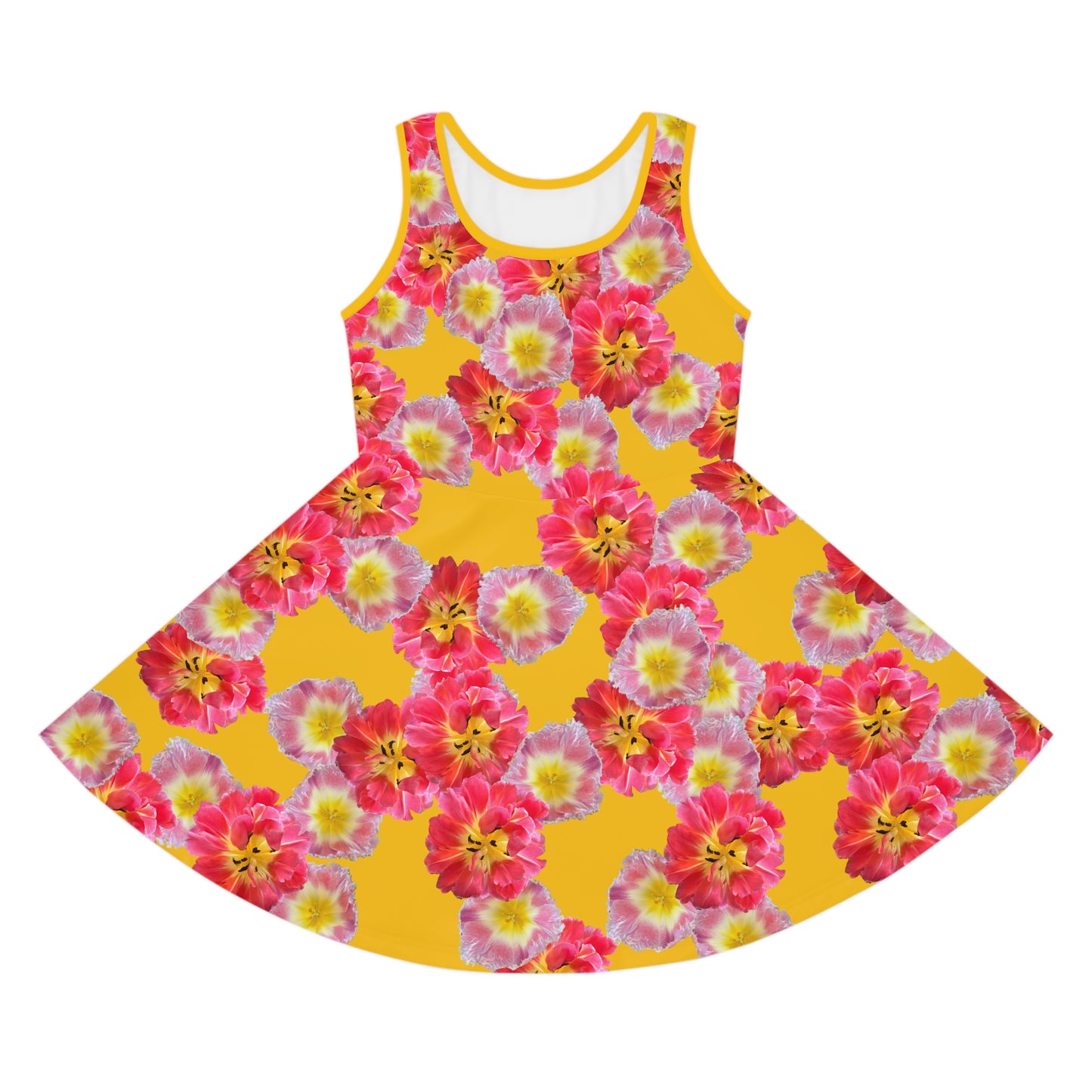 Girls' Vibrant "Sunshine Bloom" Sundress