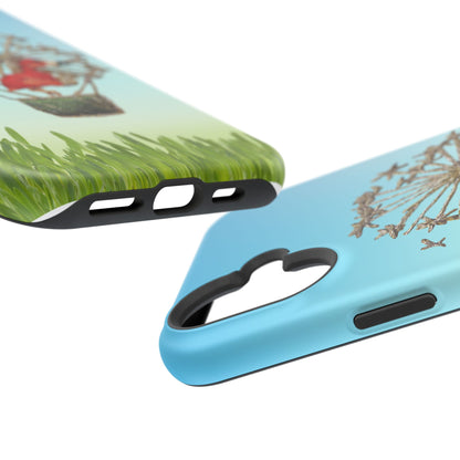 "Flamingo Hot Air Balloon" iPhone Case