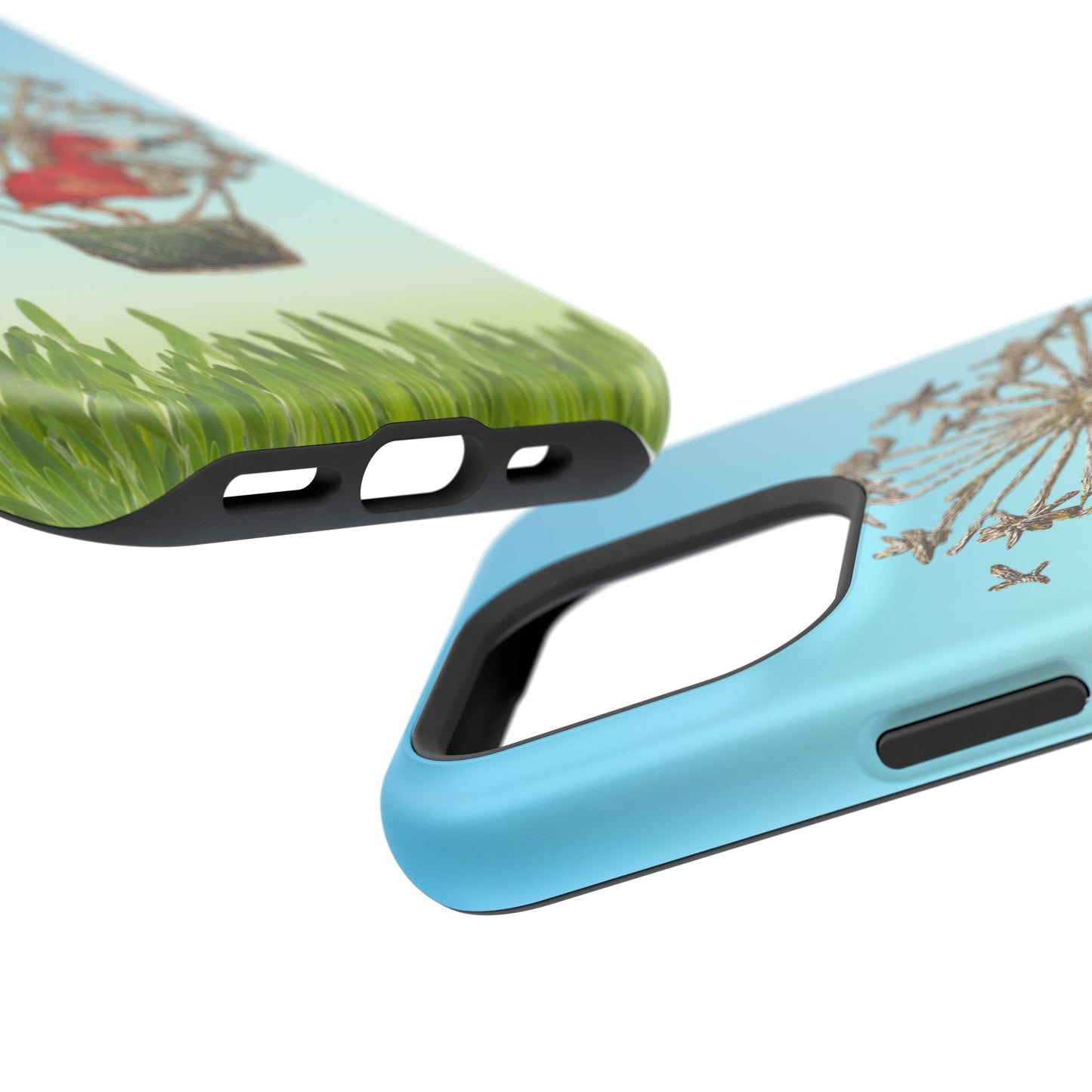 "Flamingo Hot Air Balloon" iPhone Case