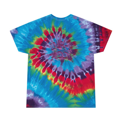 “Trippy Piggy” Spiral Tie-Dye Graphic T-Shirt
