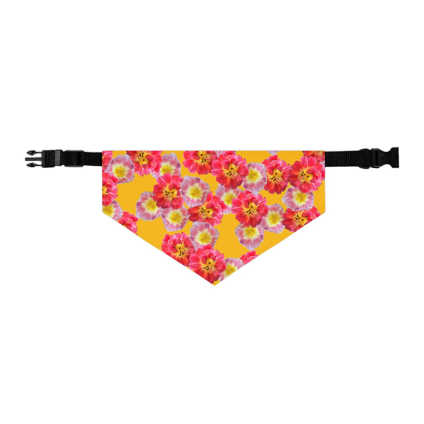 Vibrant “Sunshine Bloom” Pet Bandana Collar