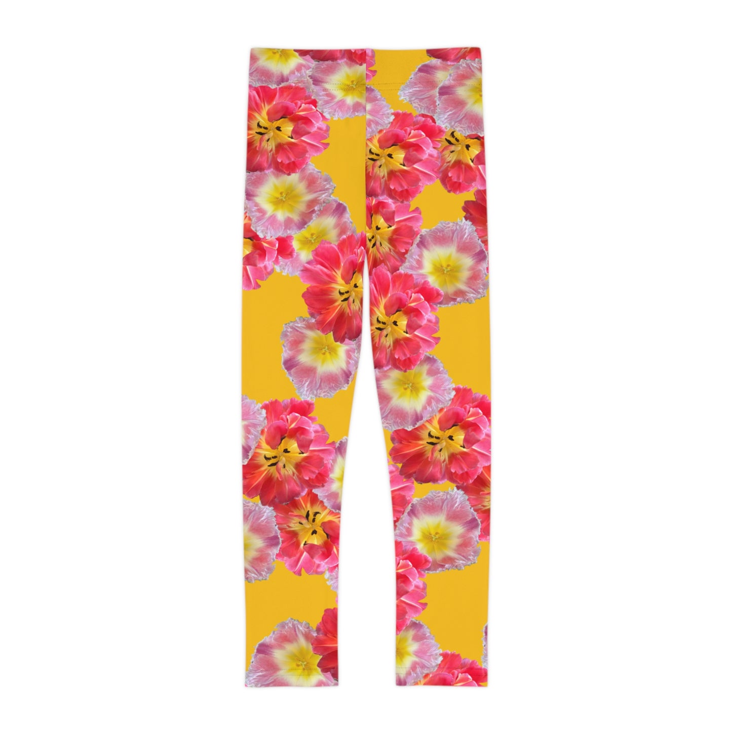 Kid’s Vibrant “Sunshine Bloom” Leggings
