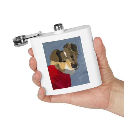 6oz “Fee Portrait” Stainless Steel Hip Flask