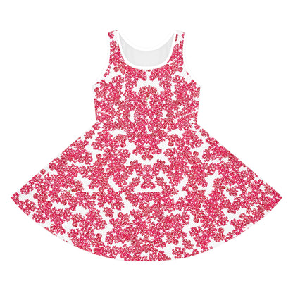 Girl’s "Tiny Pink Blooms" Sundress