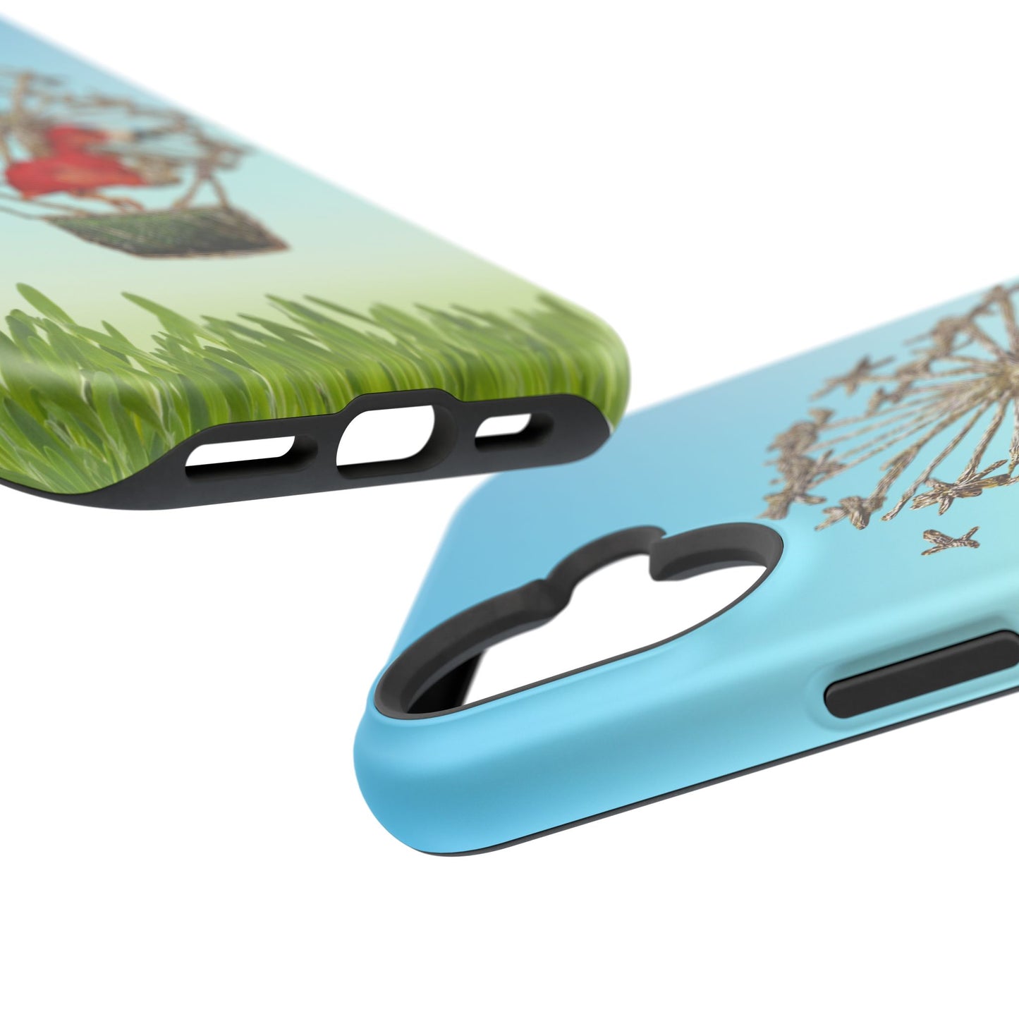 "Flamingo Hot Air Balloon" iPhone Case