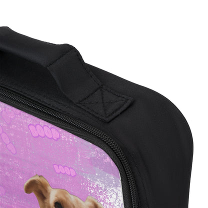 Purple “Fee Nose Boop” Lunch Bag