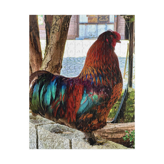 “Vibrant Rooster” Jigsaw Puzzle