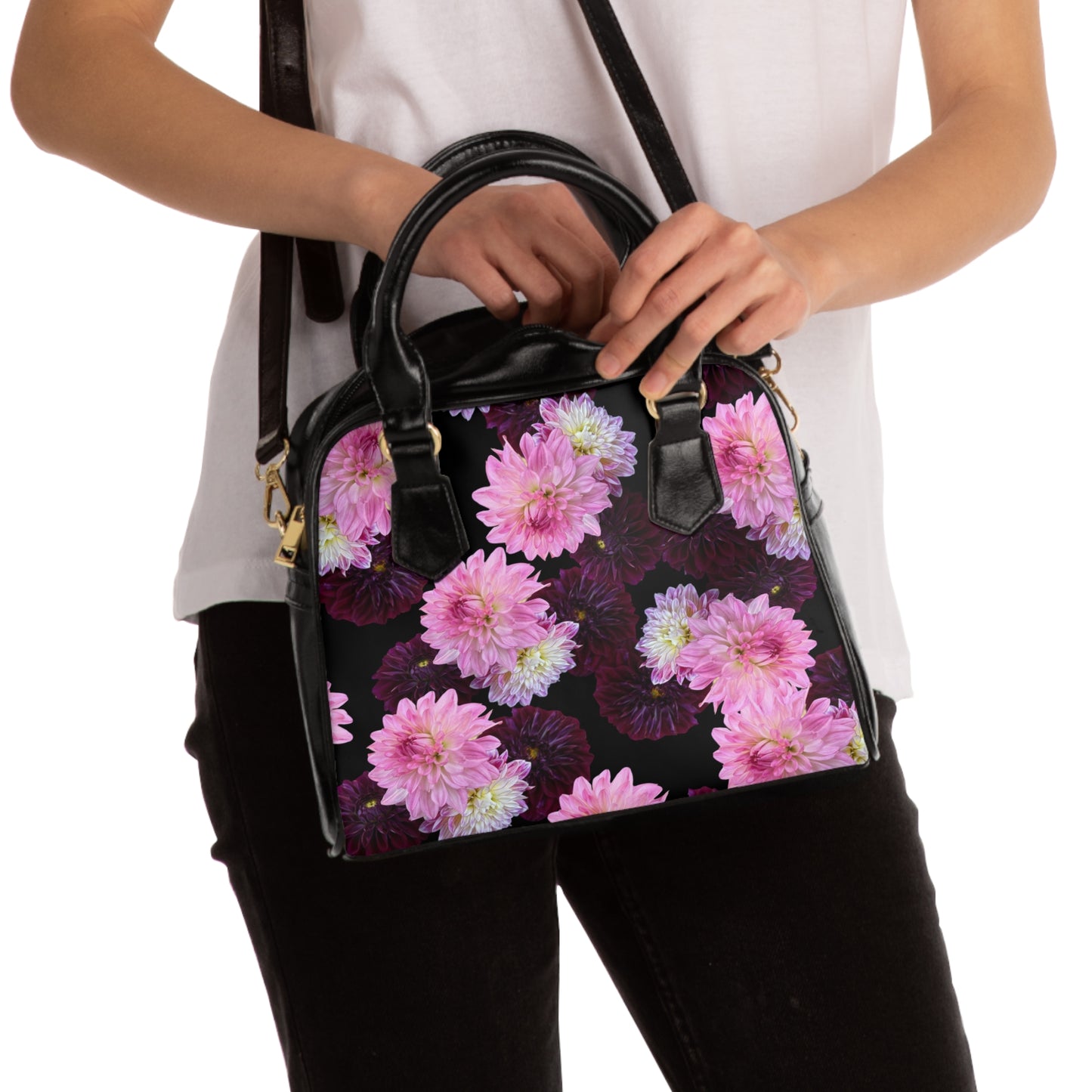 "Black Dahlia" Shoulder & Handbag