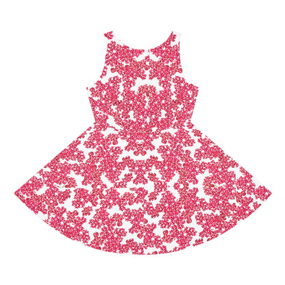 Girl’s "Tiny Pink Blooms" Sundress