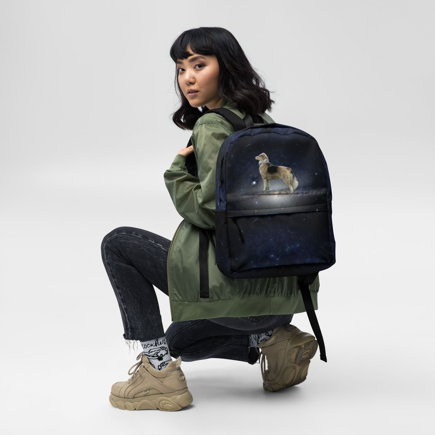 "Fee Galaxy-Giant" Backpack - Navy