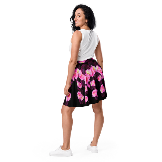 A-Line "Black Dahlia" Skater Skirt