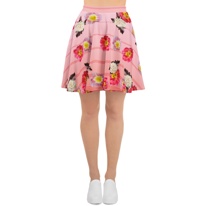 A-Line "Blushing Bloom" Skater Skirt