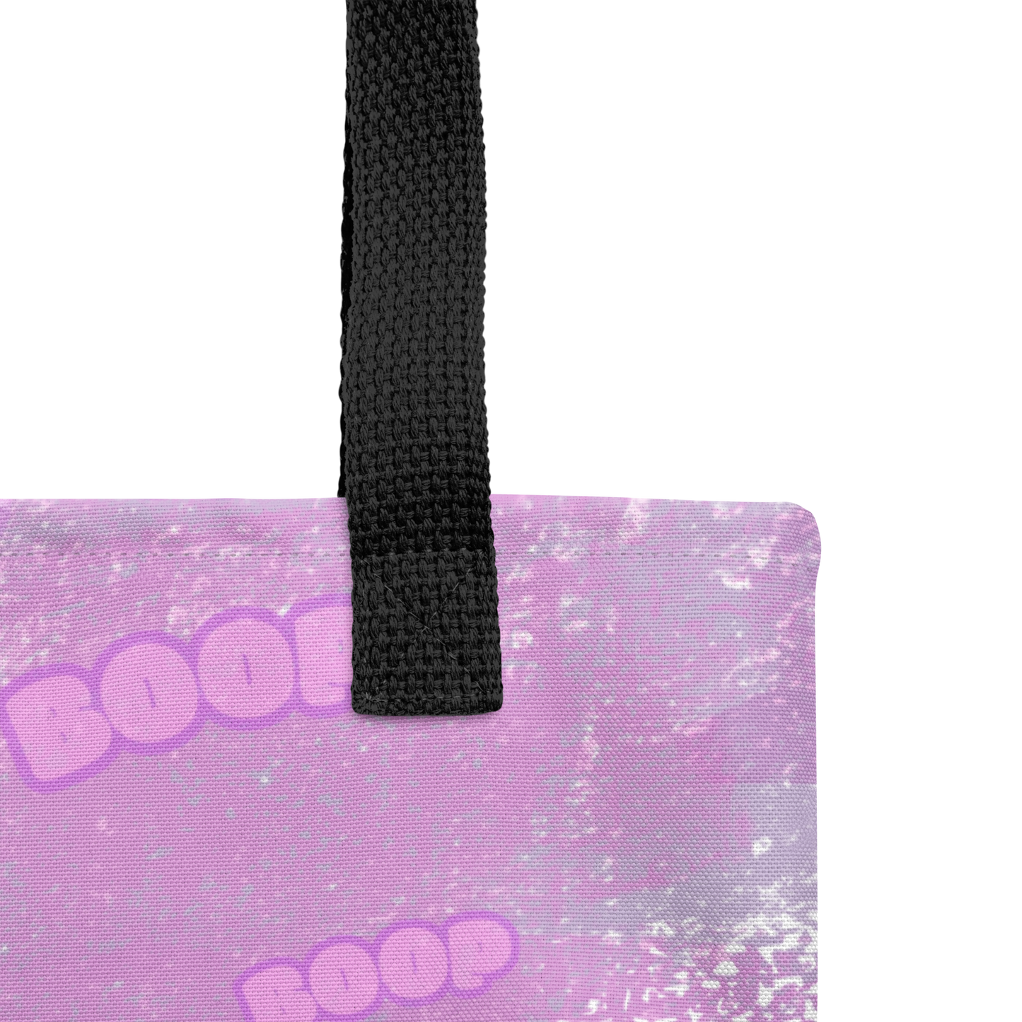 Purple “Fee Nose Boop” Tote Bag