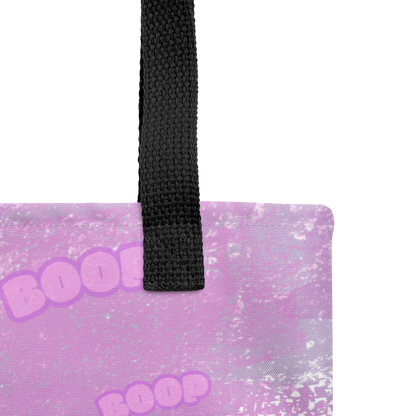 Purple “Fee Nose Boop” Tote Bag