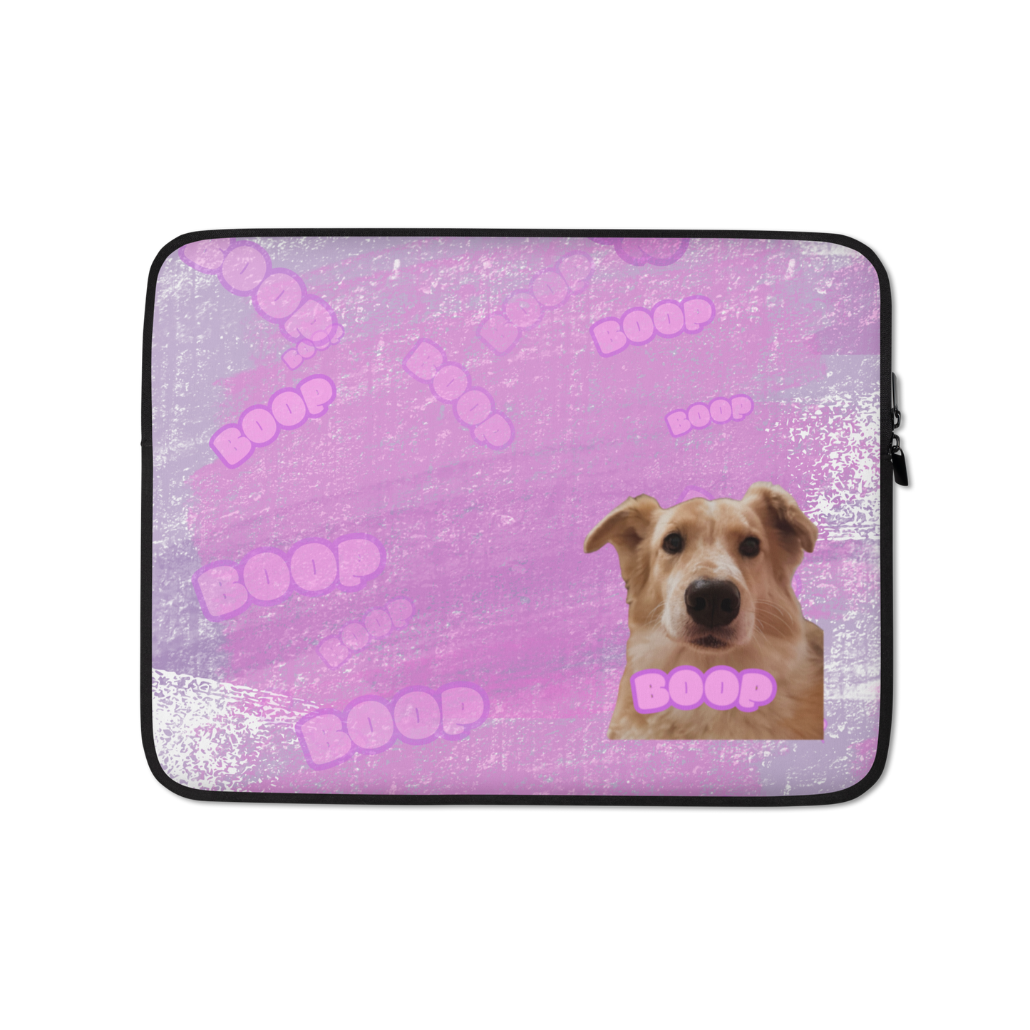 “Fee Nose Boop” Laptop Sleeve - Purple