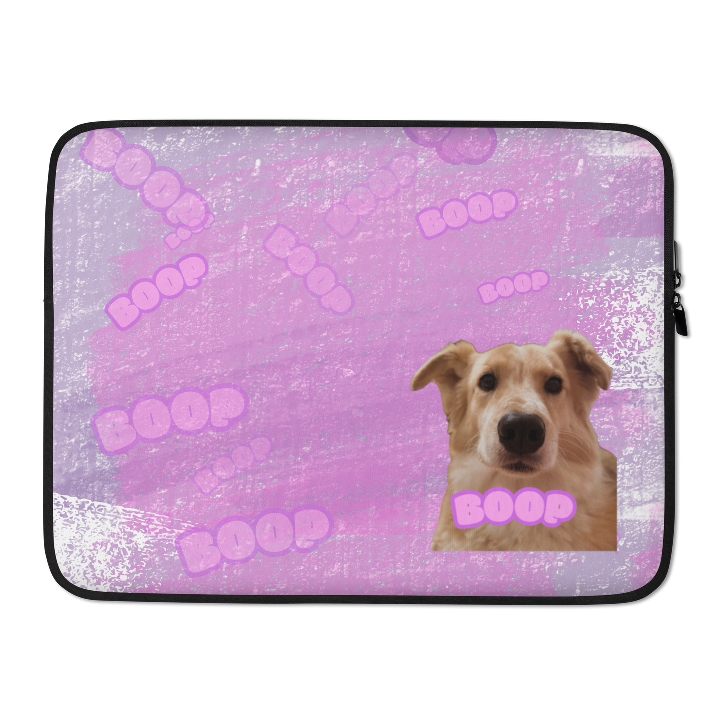 “Fee Nose Boop” Laptop Sleeve - Purple