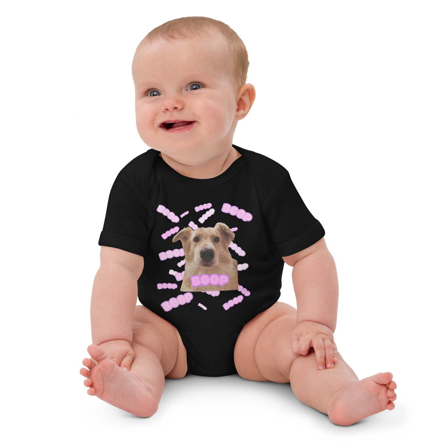 "Fee Nose Boop" Bodysuit - Ages 3M-18M
