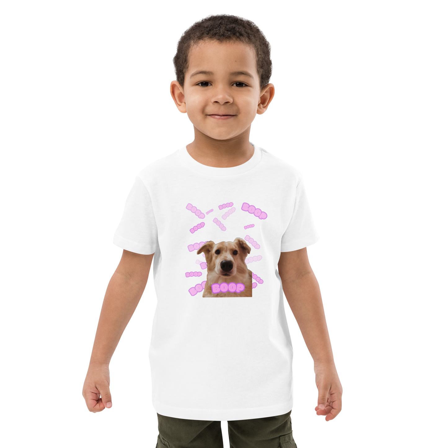 Kid's "Fee Nose Boop" Graphic T-Shirt