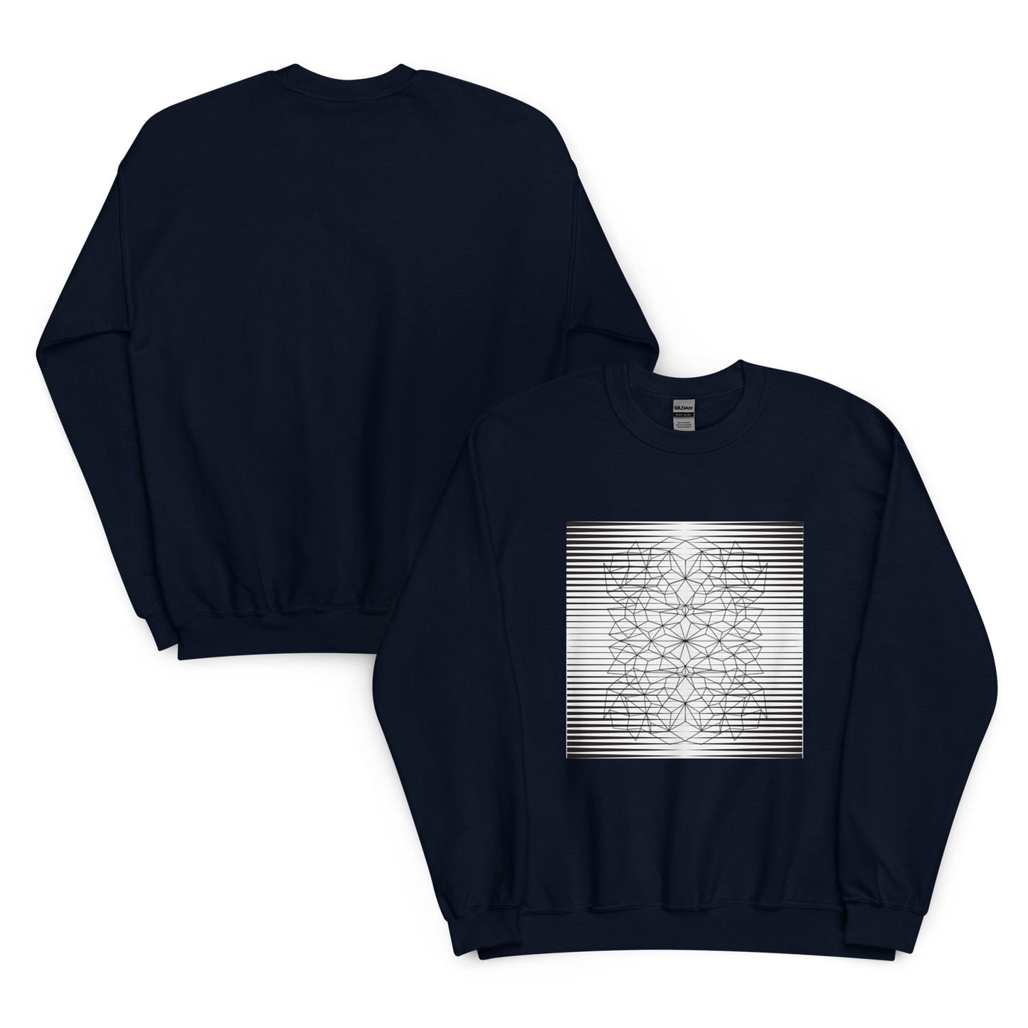 "Black & White Geometrics" Sweatshirt