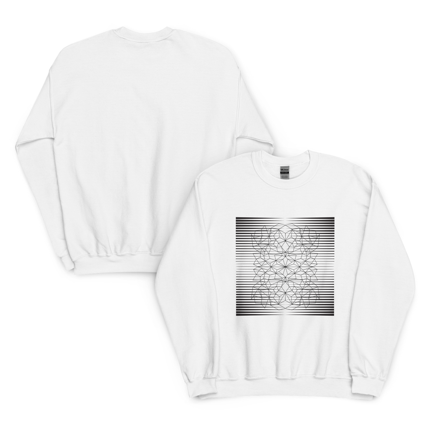 "Black & White Geometrics" Sweatshirt