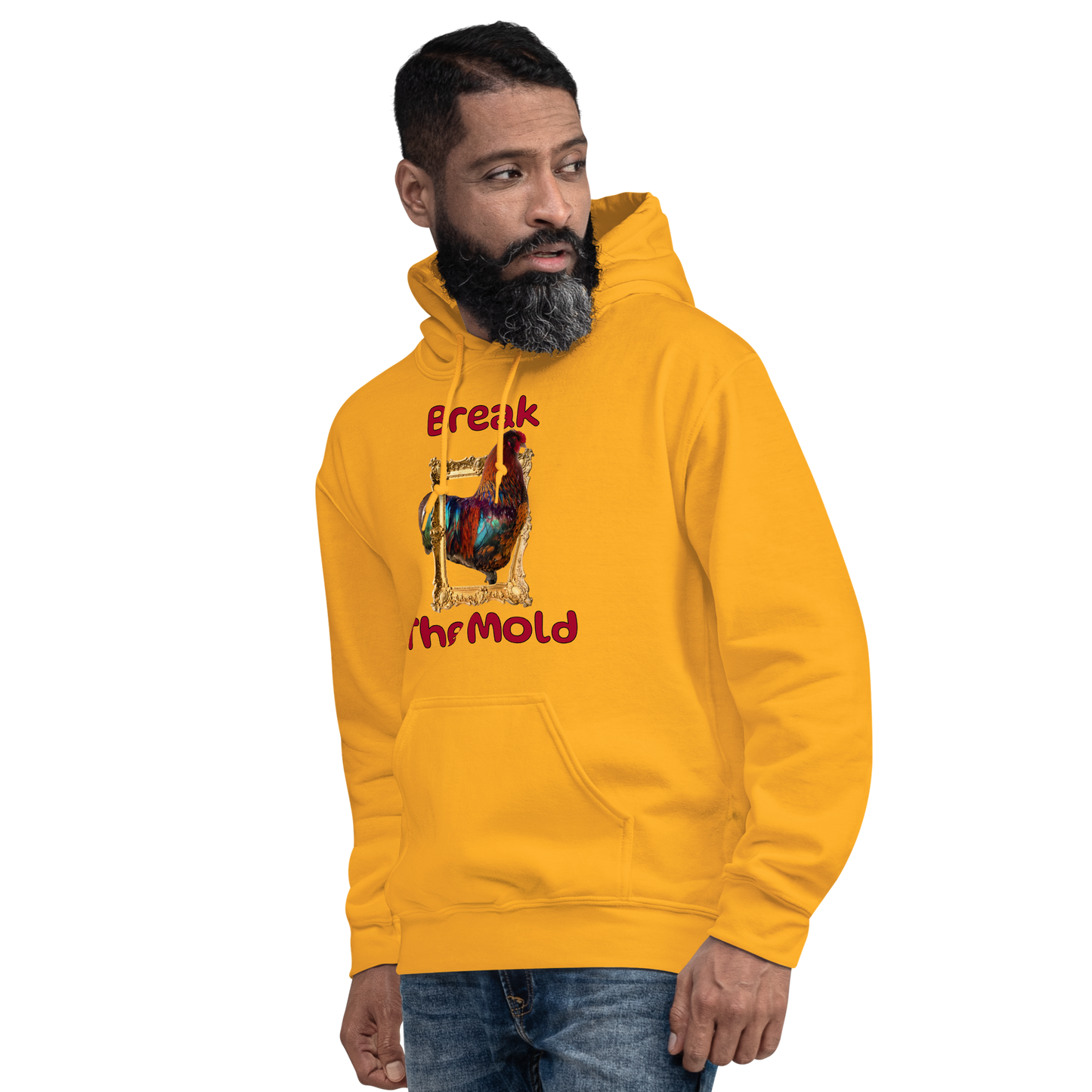 "Break the Mold” Rooster Hoodie