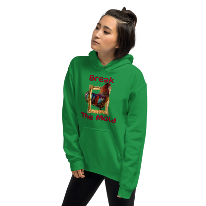 "Break the Mold” Rooster Hoodie