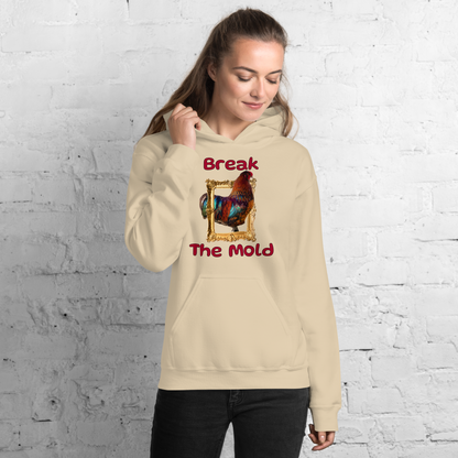 "Break the Mold” Rooster Hoodie