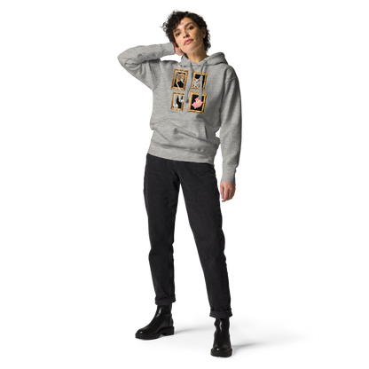 “Fee's Playful Moments” Graphic Hoodie
