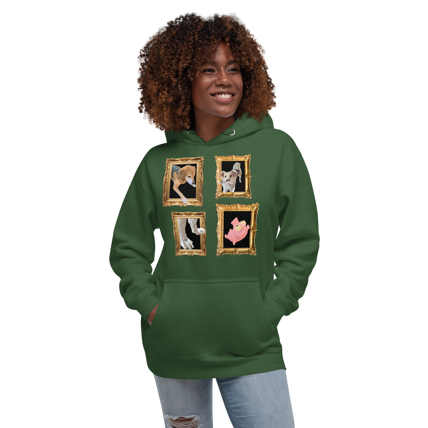 “Fee's Playful Moments” Graphic Hoodie
