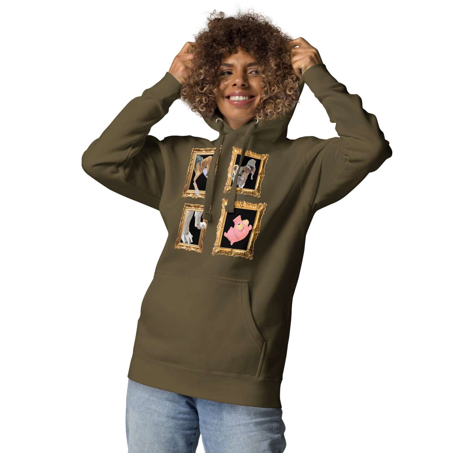 “Fee's Playful Moments” Graphic Hoodie