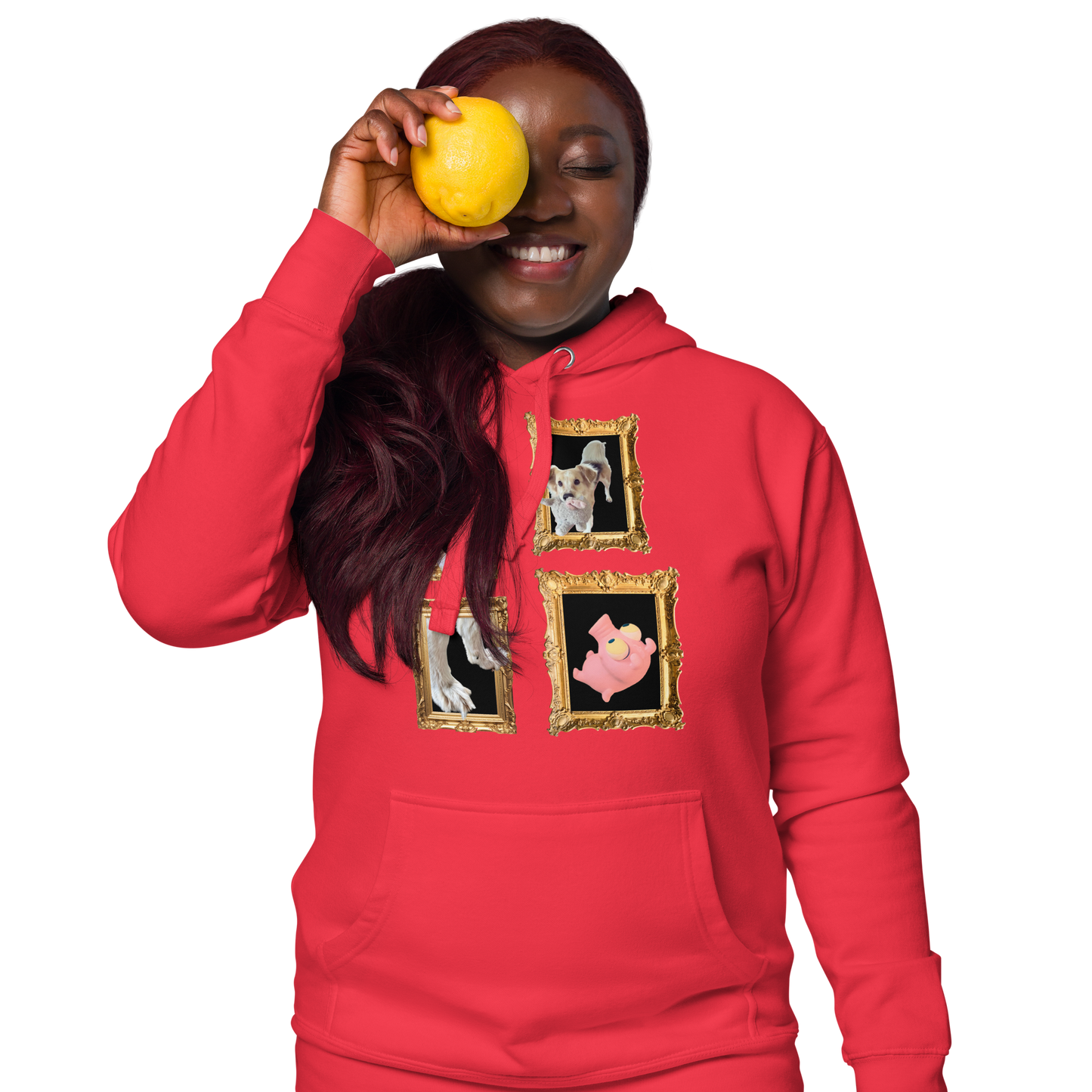 “Fee's Playful Moments” Graphic Hoodie