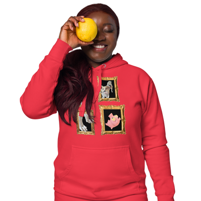 “Fee's Playful Moments” Graphic Hoodie