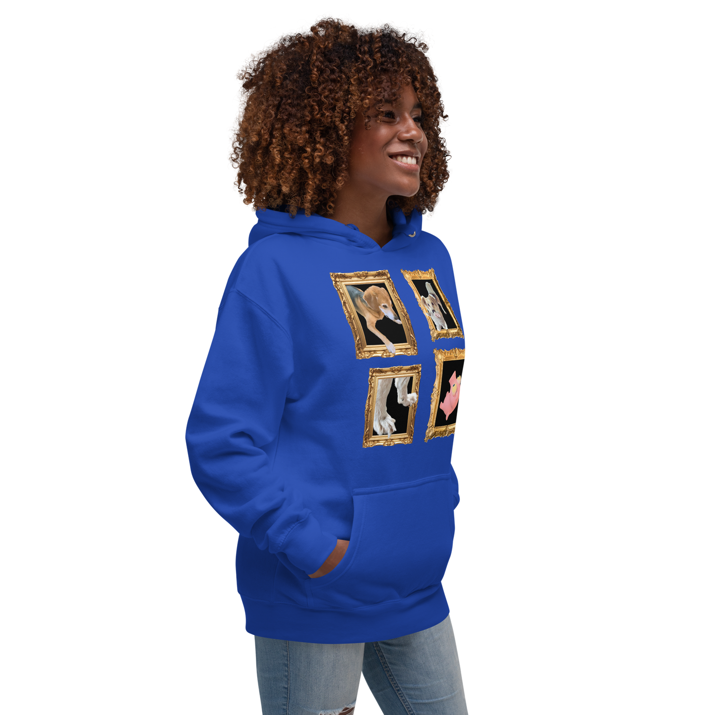 “Fee's Playful Moments” Graphic Hoodie