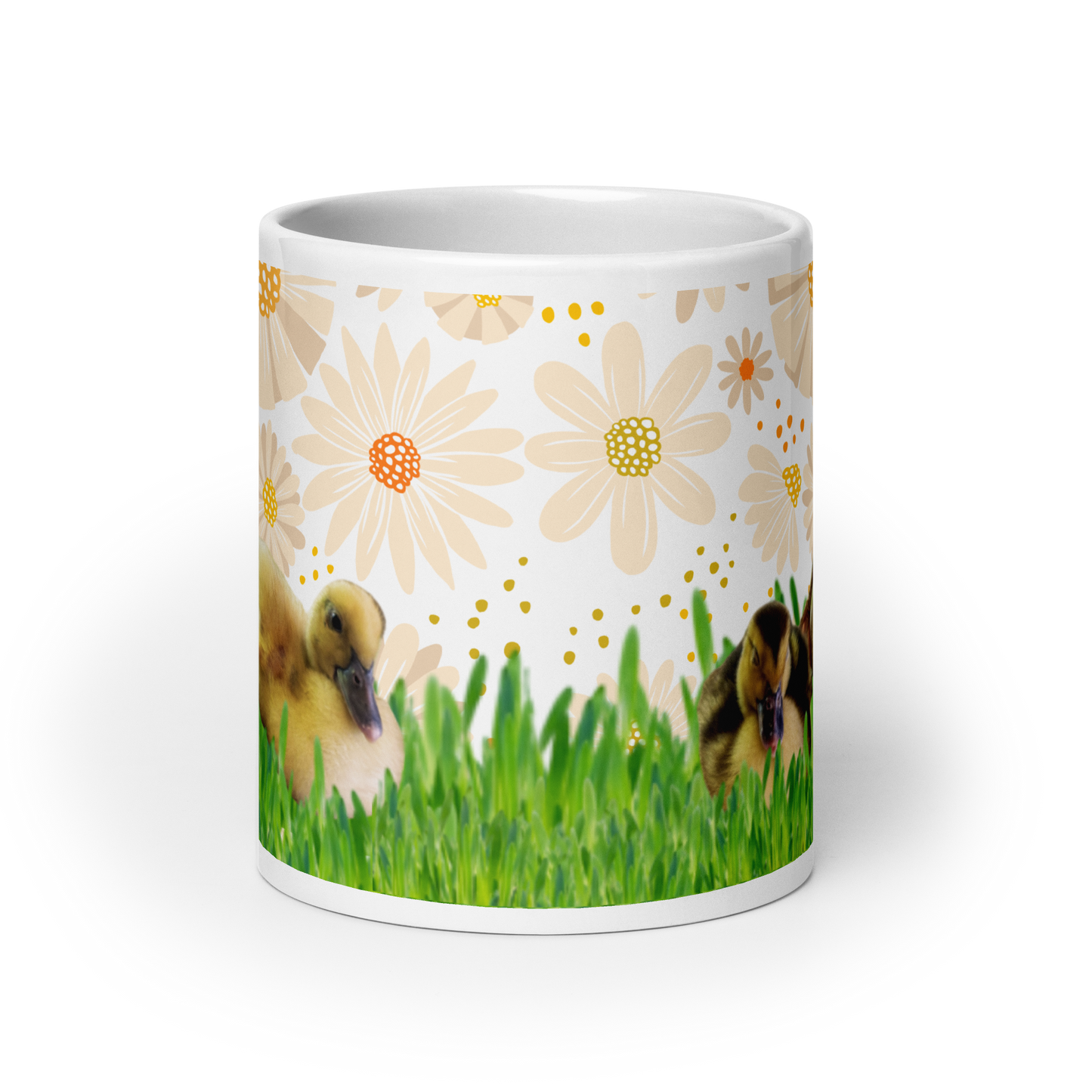 20oz “Sunny Ducklings” Ceramic Coffee Mug