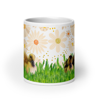 20oz “Sunny Ducklings” Ceramic Coffee Mug