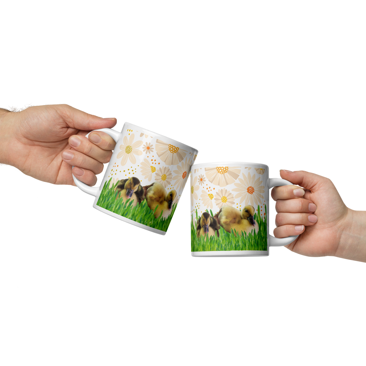 20oz “Sunny Ducklings” Ceramic Coffee Mug