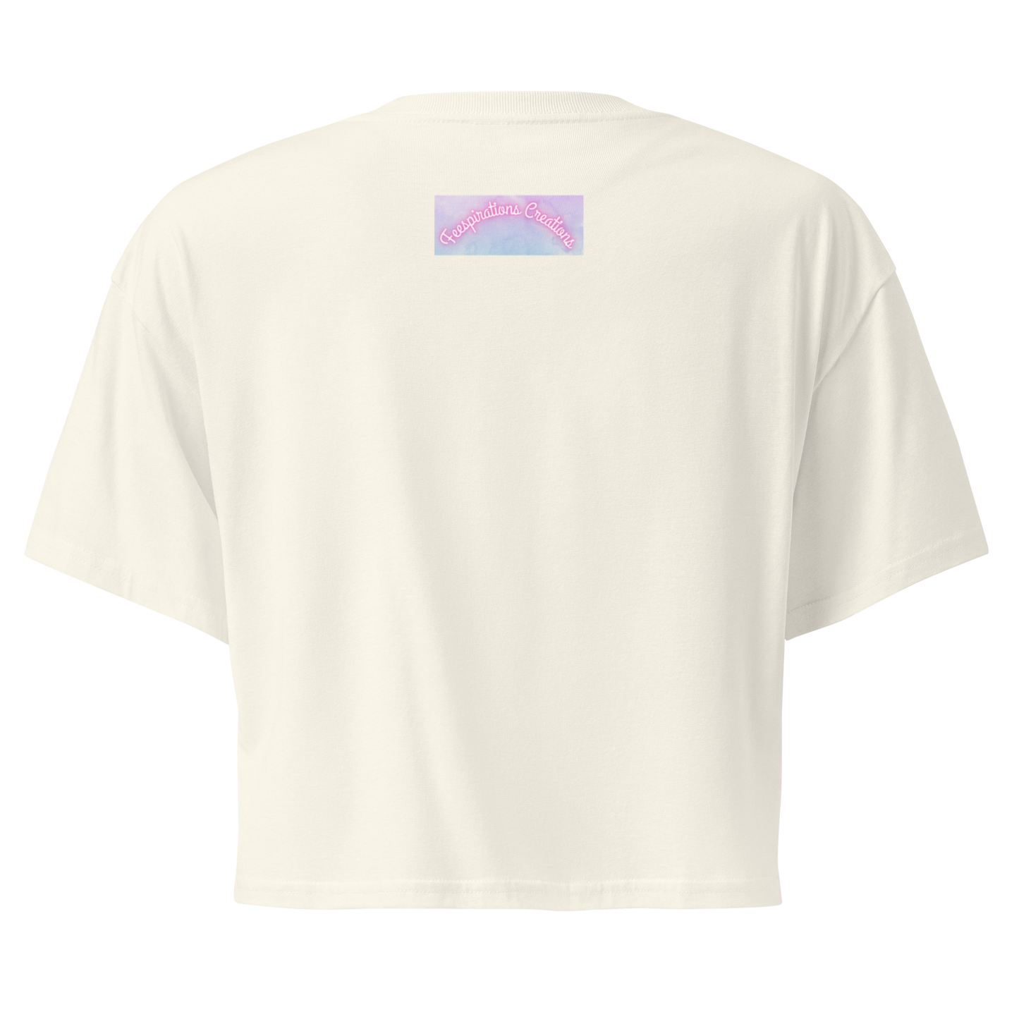 “Pastel Primrose Garden” Crop Top