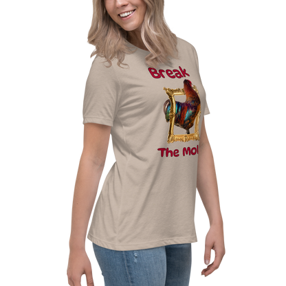 “Break the Mold” Rooster Women's Graphic T-Shirt