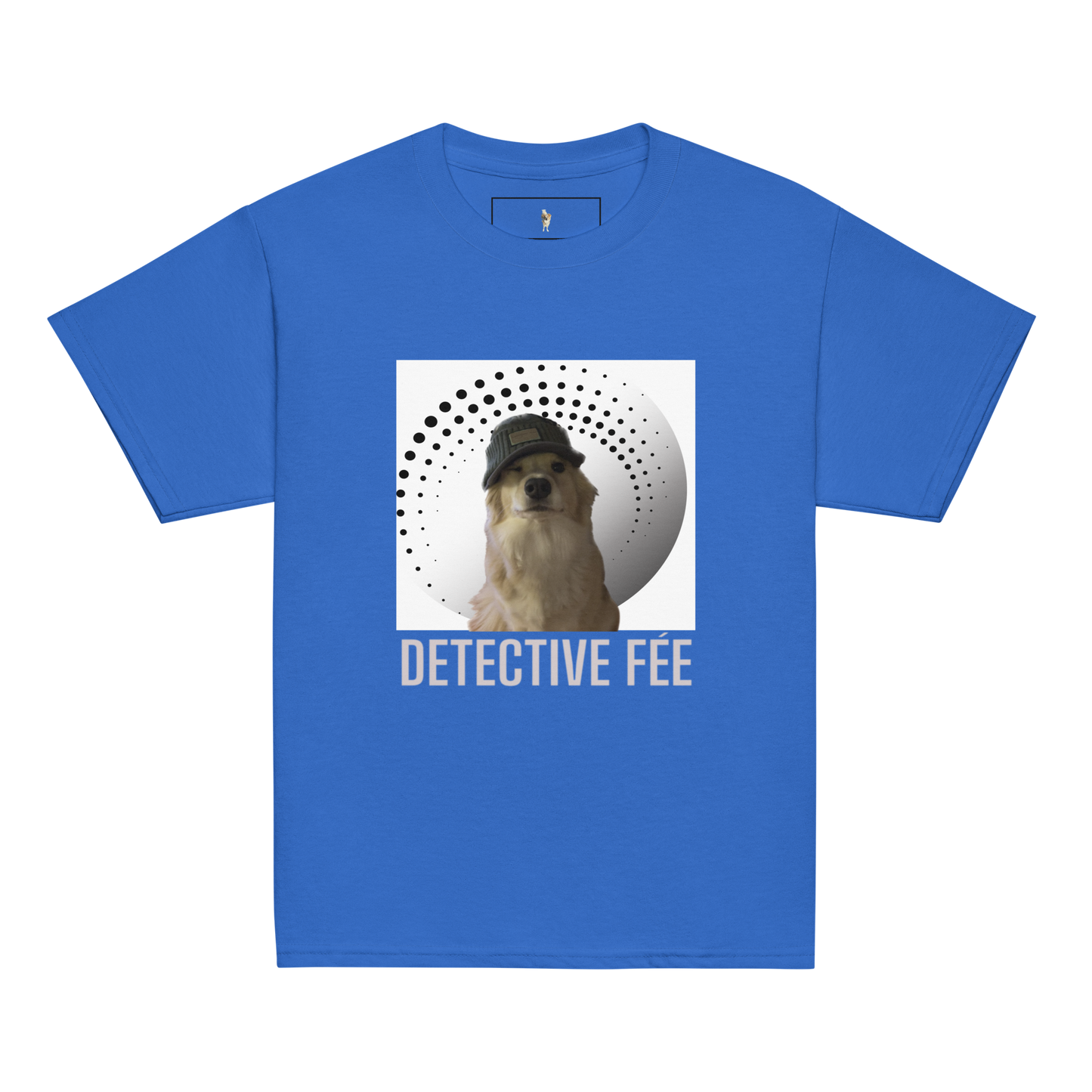 Kid's Detective Fee™ Funny Dog Whodunit Graphic T-Shirt